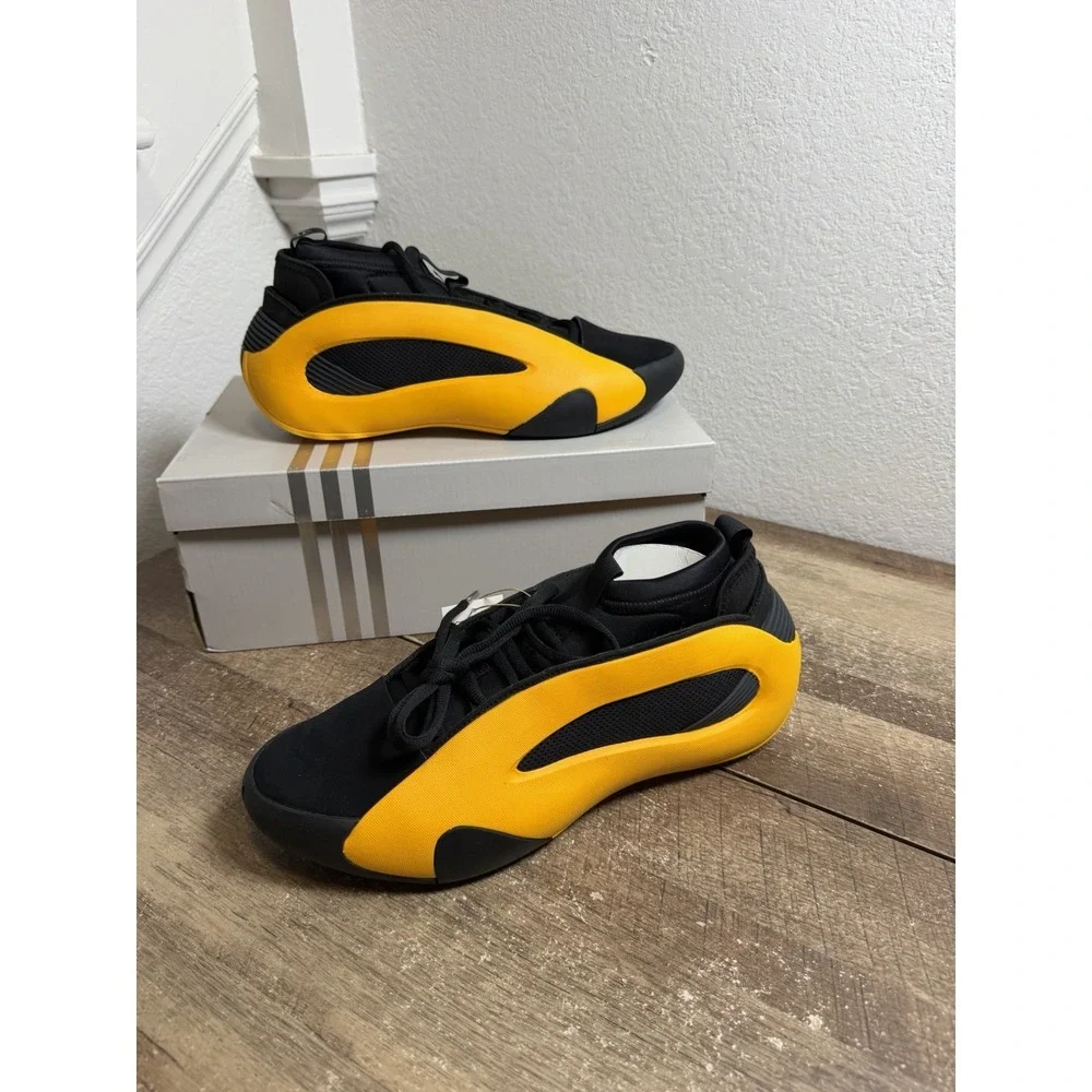 adidas Harden Vol. 8 James‎ Yellow Men Basketball Hoopers Shoes IG6589 Sz 10.5